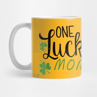 One Lucky mom Mug